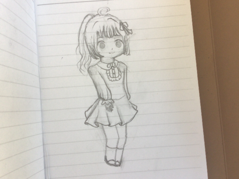 Bowtie Girl (Chibi Style)