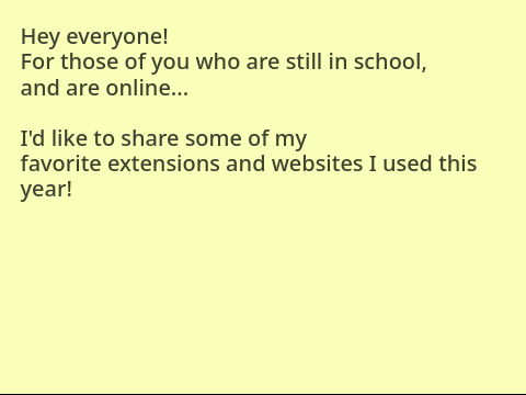 Online School Hacks I love!