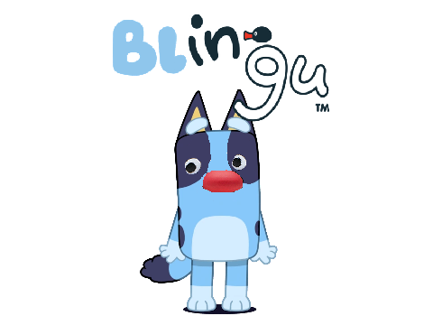 Bluey, but I mixed it with Pingu noises.