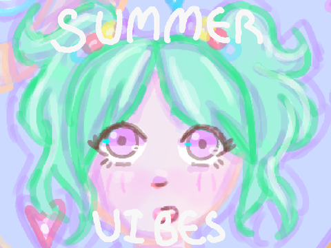 ♡ summer vibes ~ 2021 art collection