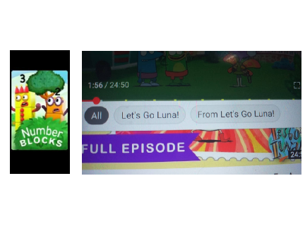 First Numberblocks. Now Let's go Luna.