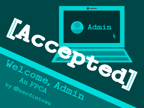 Welcome, Admin - An FPC Application by @nerdintown