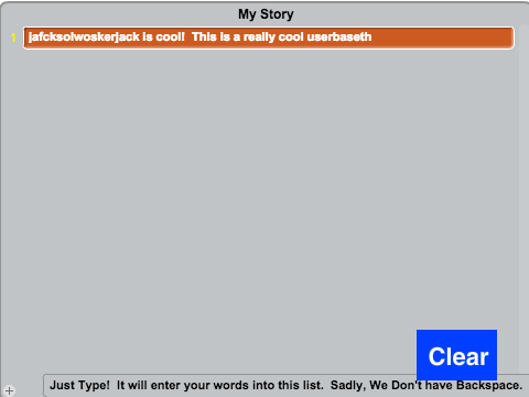 Word Editor WITH Special Characters!!!!