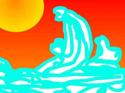 Ocean Sunrise Art