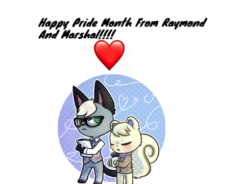 Happy Pride Month From Raymond and Marshal
