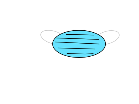 arte de una mascarilla