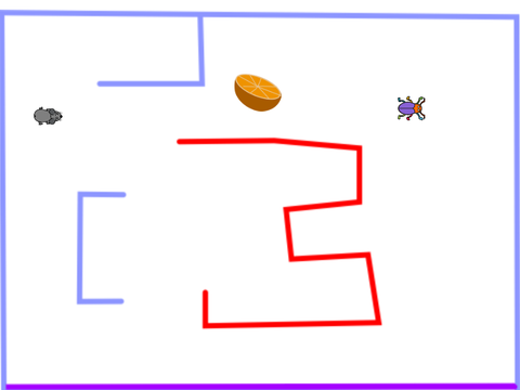Mouse maze game