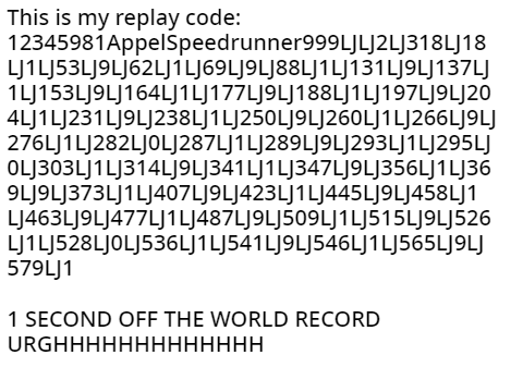 Spiked Appel Speedrun