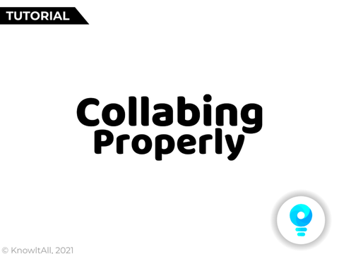 ✦ Collabing Properly // MathAdiction ✦