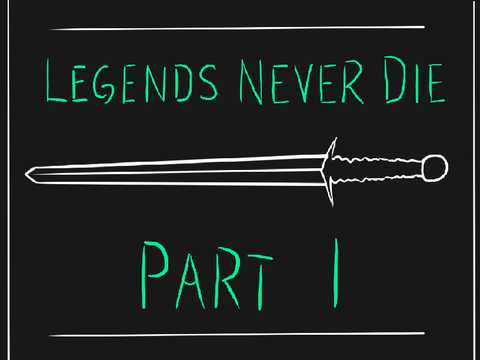 Legends Never Die // 1 // my first animation in procreate :)