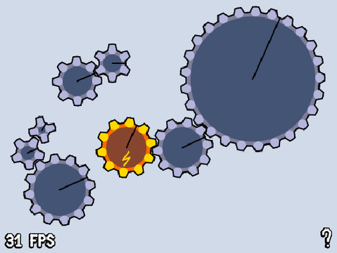 Gears / Cogs Simulation 100 % Pen V2