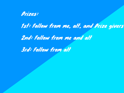 40 follower game/animation/art contest