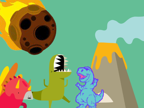 Un juego de dinosaurios...