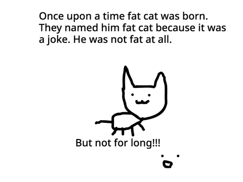 The fat cat (story)