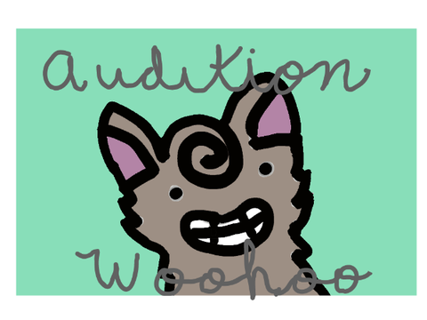 Focused In ✎ | Blue's audition