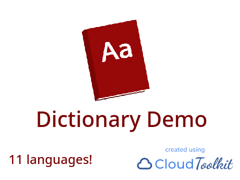 Dictionary Demo