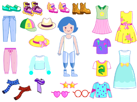 Dress up game
