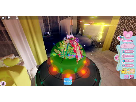 I put on every single item I have in Royale High and this is what happened