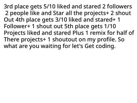 100+ follower game contest August 1st 2021 let’s get coding