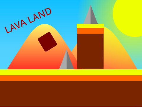 Lava Land- a platformer #games #all #me