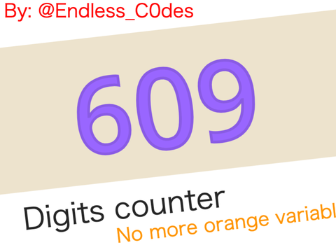 Digits counter engine - Easy to use!                                             #Tutorial#Engine