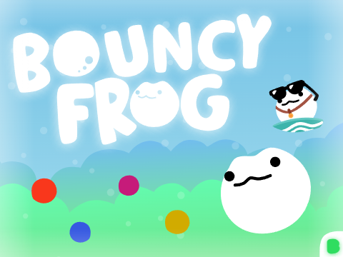 ☁️ Bouncy Frog