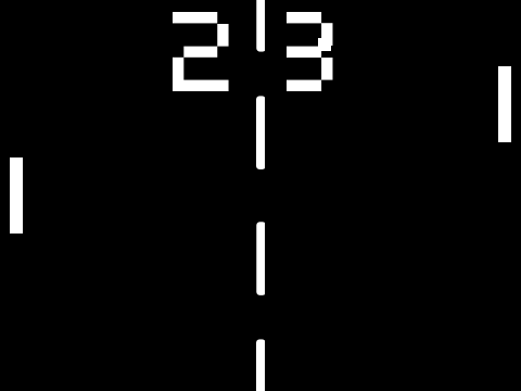 Pong (2 player)