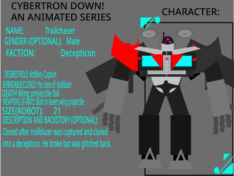 CYBERTRON DOWN!:Signup remix