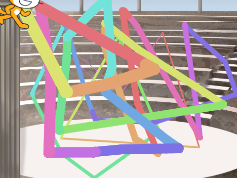Color with Scratch Cat