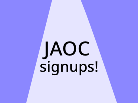 JAOC Sign-Ups remix