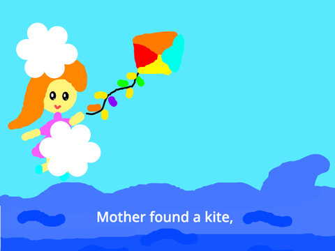 Flying a Kite by Sanny333