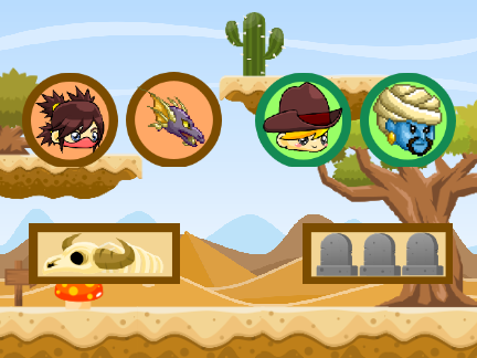 2 Player Arena Game