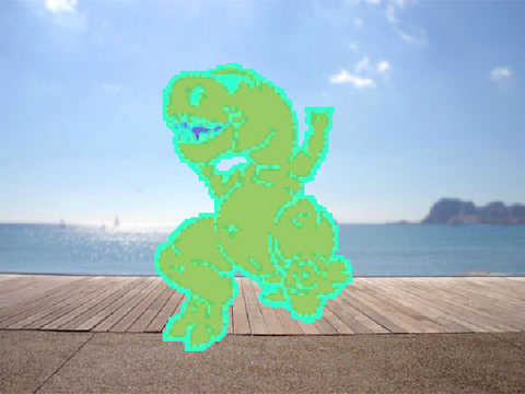 weird dinosaur walking