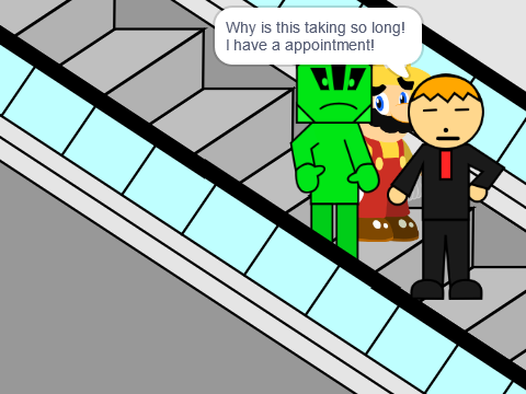 Add Yourself On the Very Long Escalator [2]