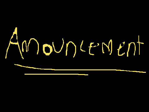 ♢ general announcement(s) ♢