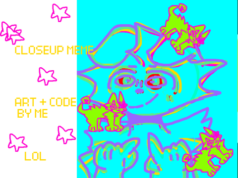 ☆ CLOSEUP MEME // happy 4th of july!