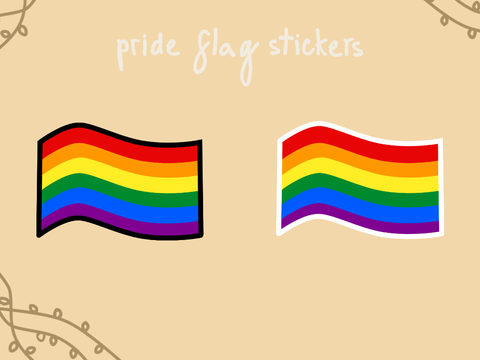 Pride Flag Stickers