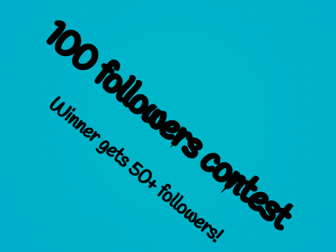 (OPEN)100 Followers Contest! remix-5