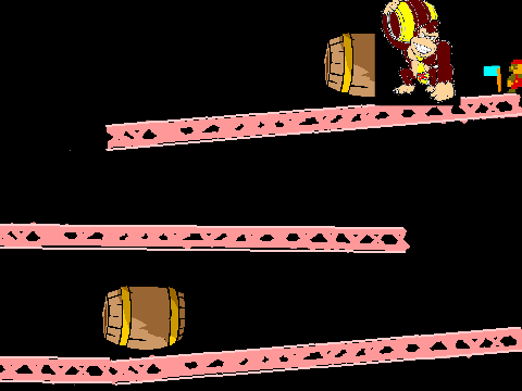 donkey kong and mario
