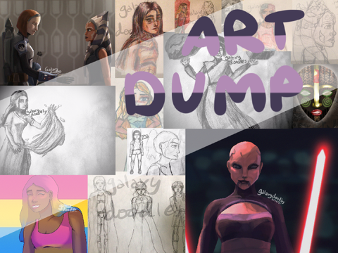 ･ ｡ﾟ☆ Art and Sketch Dump .* :