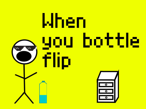Bottle flip