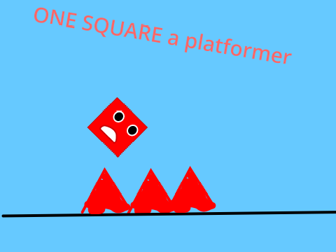 one square a platformer