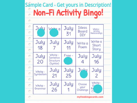 Non-Fi Bingo! Read the Rules!