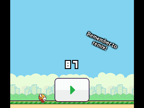 Flappy Bird Clone remix