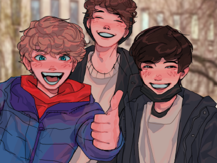 The Meetup. Wilbur Soot, Tommyinnit, and Georgenotfound