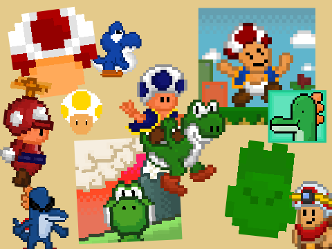 Toad And Yosh