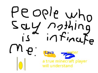 only a minecraft gamer will understand