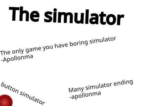 The simulator         #Game jam