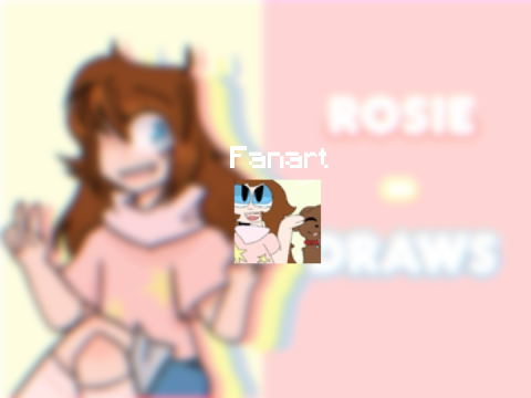Rosie and her guinea pig! || Fanart