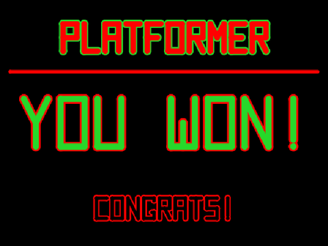my 1st platformer